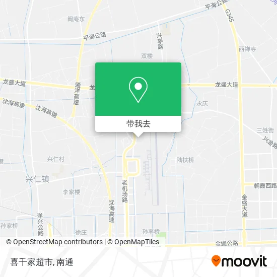 喜千家超市地图