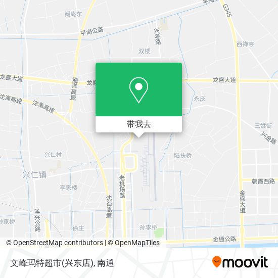 文峰玛特超市(兴东店)地图