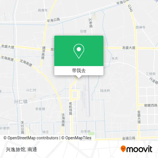 兴逸旅馆地图