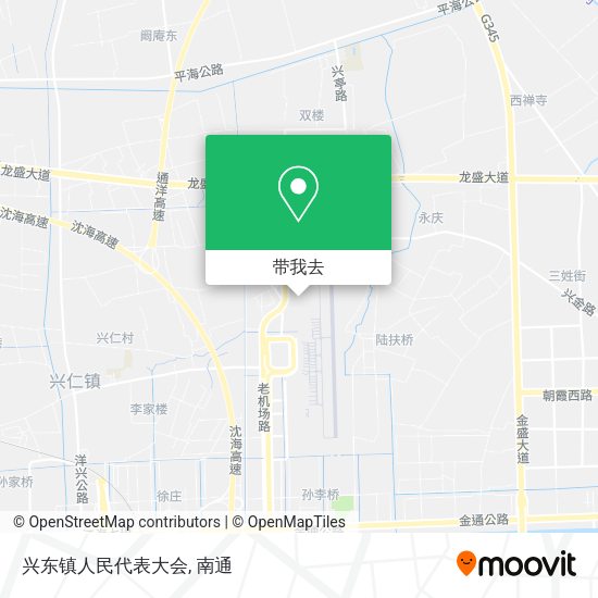 兴东镇人民代表大会地图