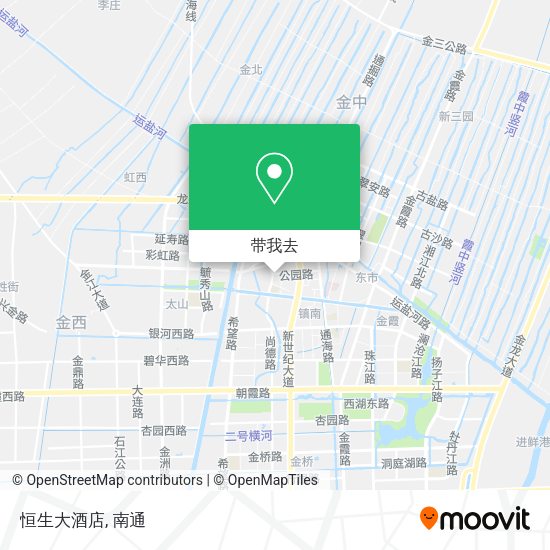 恒生大酒店地图