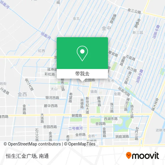 恒生汇金广场地图