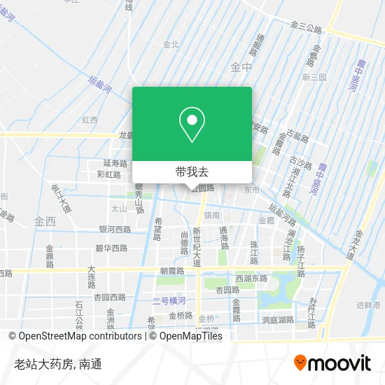 老站大药房地图