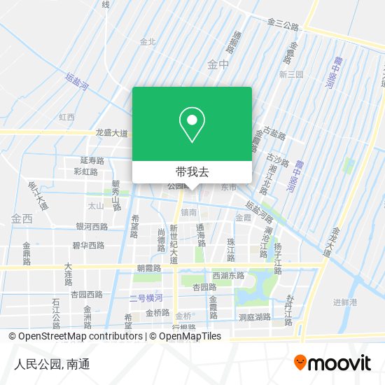 人民公园地图