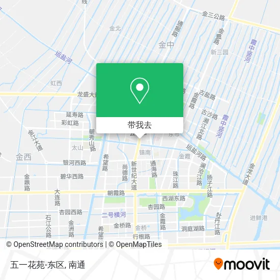 五一花苑-东区地图
