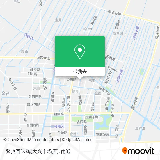 紫燕百味鸡(大兴市场店)地图