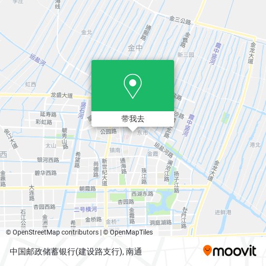 中国邮政储蓄银行(建设路支行)地图