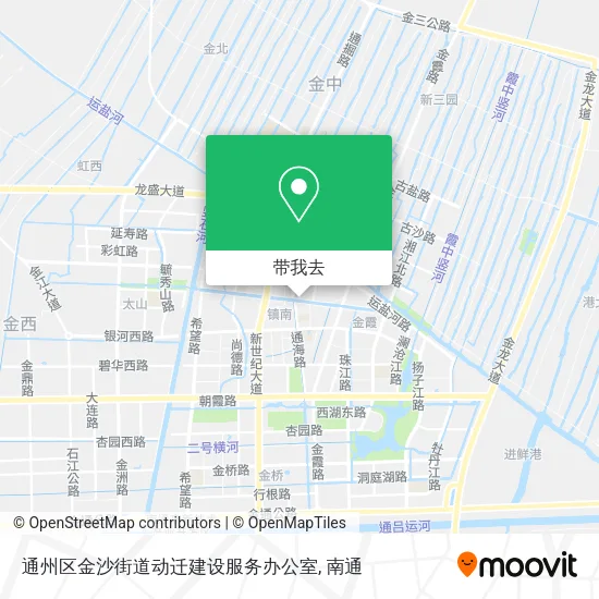 通州区金沙街道动迁建设服务办公室地图