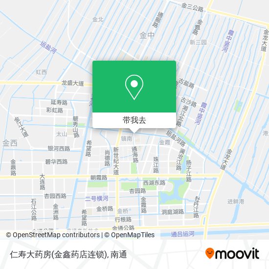 仁寿大药房(金鑫药店连锁)地图
