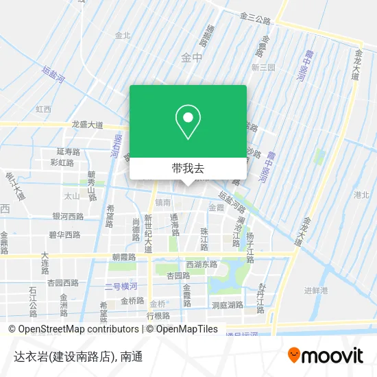 达衣岩(建设南路店)地图