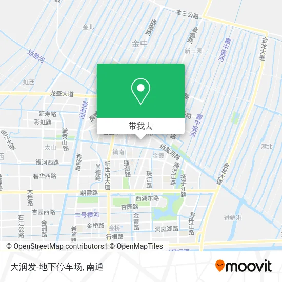 大润发-地下停车场地图