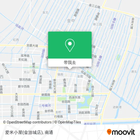 爱米小屋(金游城店)地图