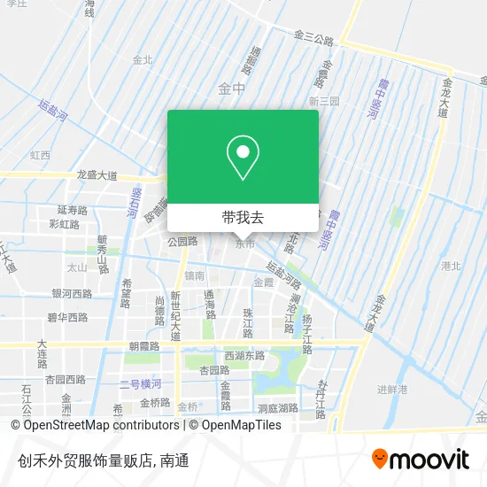 创禾外贸服饰量贩店地图