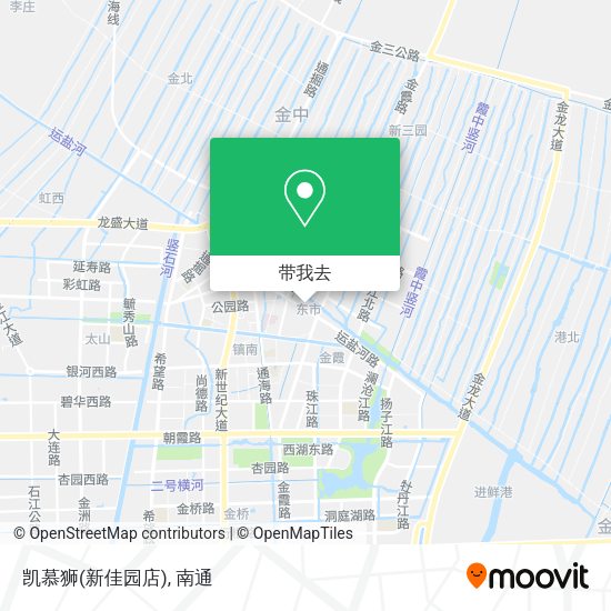凯慕狮(新佳园店)地图