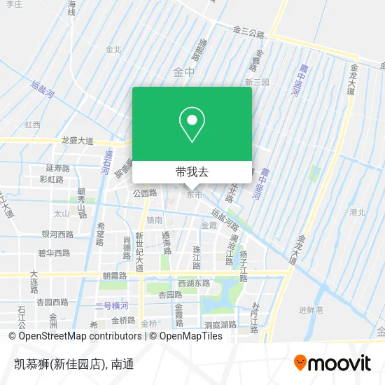 凯慕狮(新佳园店)地图