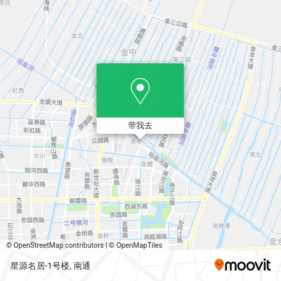星源名居-1号楼地图