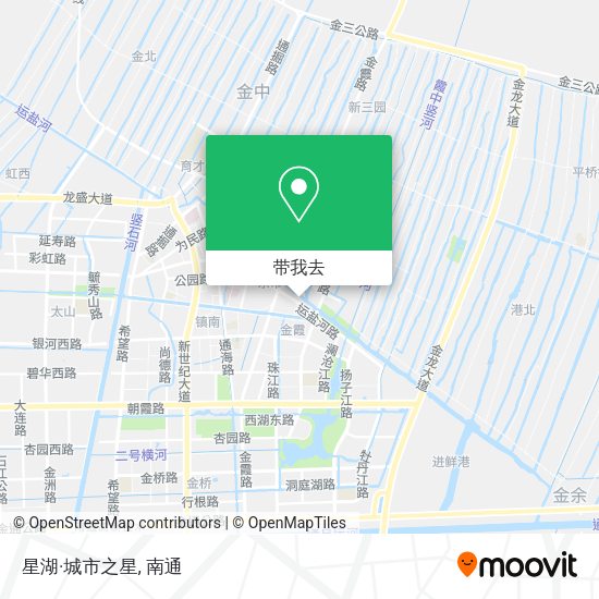 星湖·城市之星地图