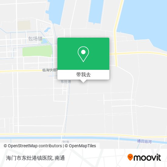 海门市东灶港镇医院地图