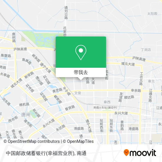 中国邮政储蓄银行(幸福营业所)地图