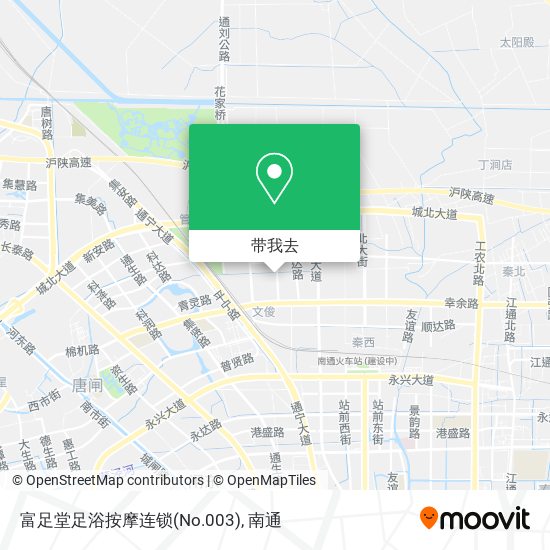富足堂足浴按摩连锁(No.003)地图