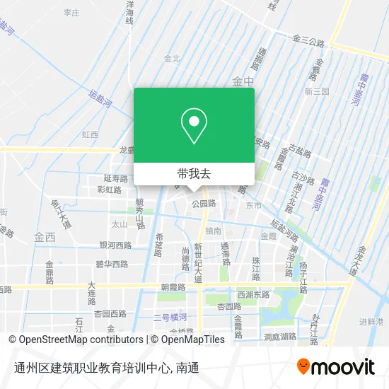 通州区建筑职业教育培训中心地图