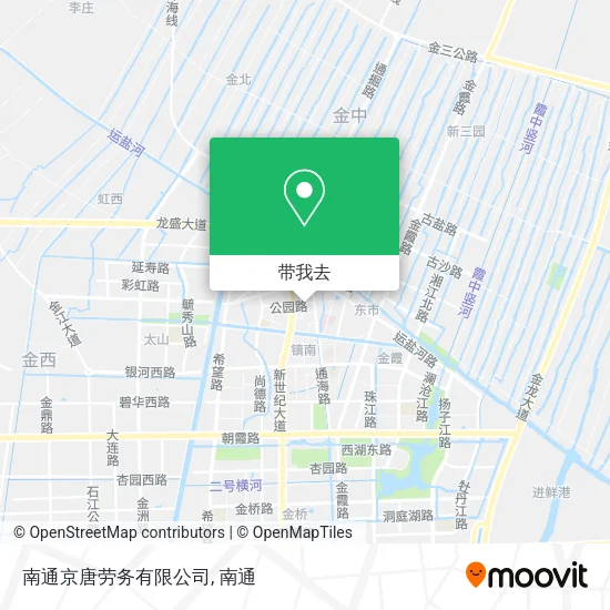 南通京唐劳务有限公司地图