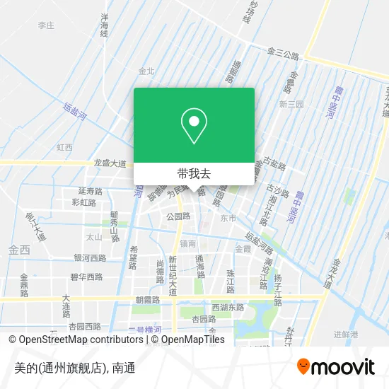 美的(通州旗舰店)地图