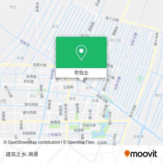建筑之乡地图