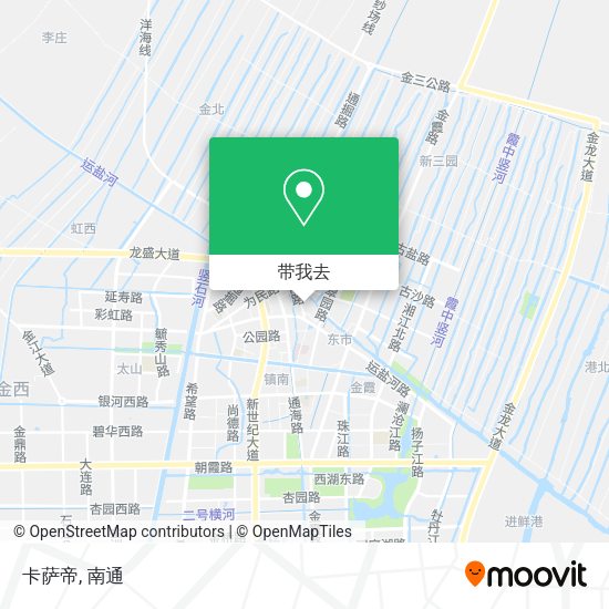 卡萨帝地图