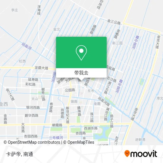 卡萨帝地图