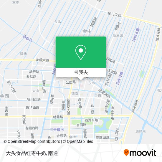大头食品红枣牛奶地图