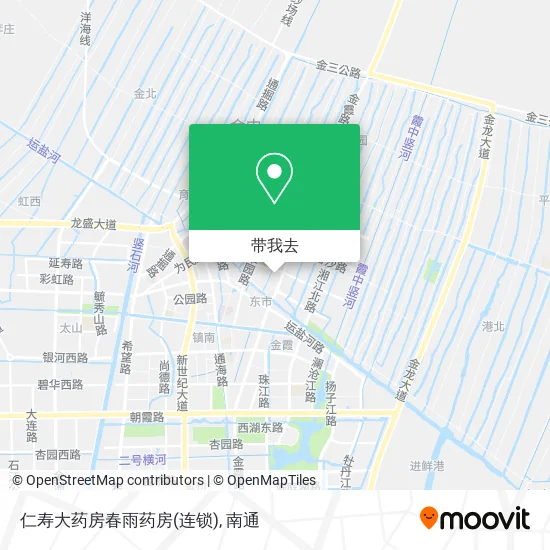 仁寿大药房春雨药房(连锁)地图