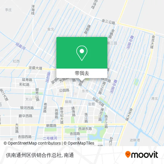 供南通州区供销合作总社地图