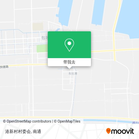 港新村村委会地图