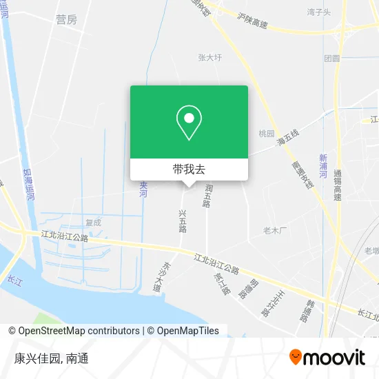 康兴佳园地图