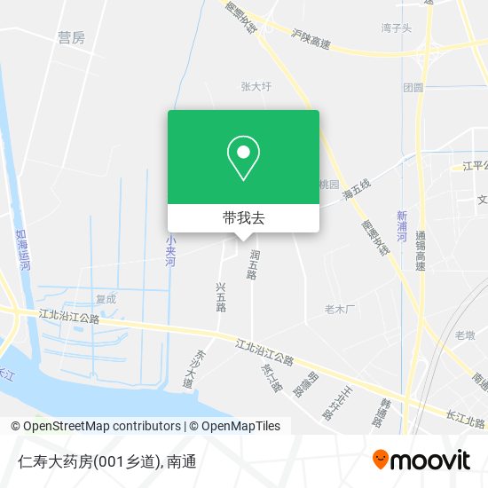 仁寿大药房(001乡道)地图