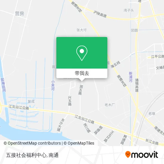 五接社会福利中心地图