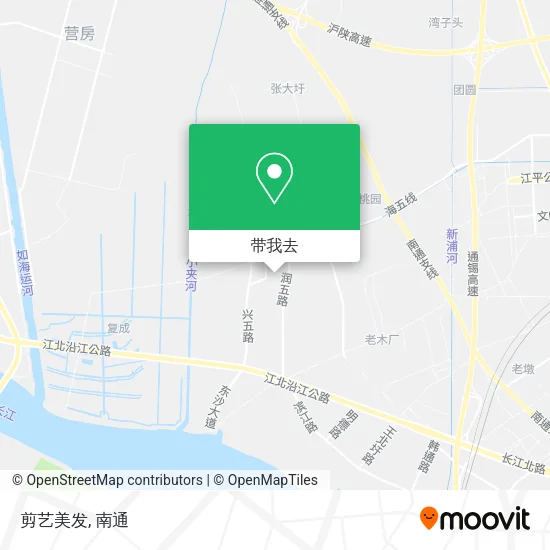 剪艺美发地图