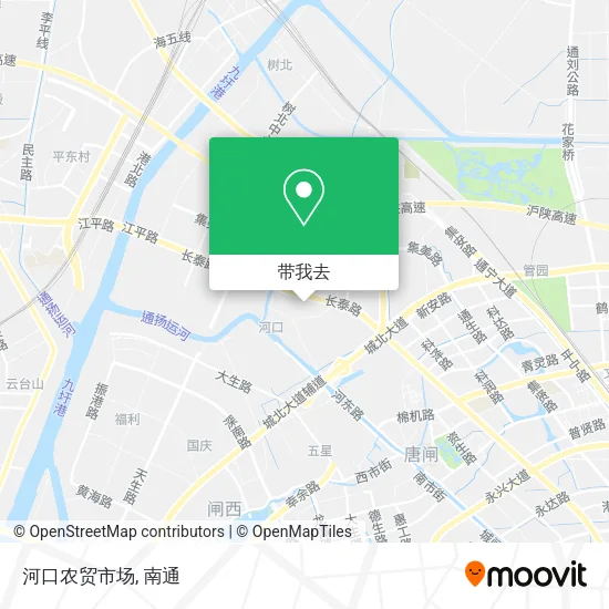 河口农贸市场地图