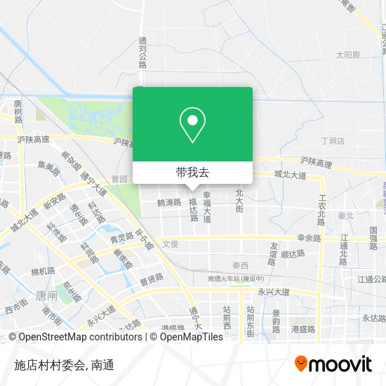 施店村村委会地图