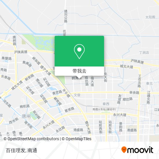 百佳理发地图