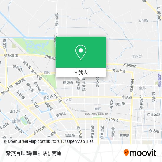 紫燕百味鸡(幸福店)地图