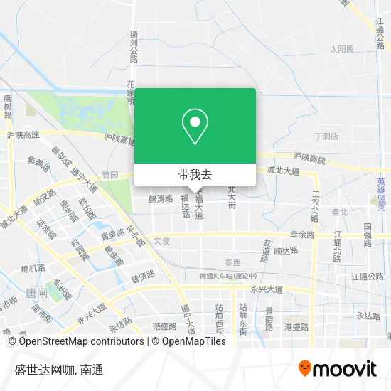 盛世达网咖地图