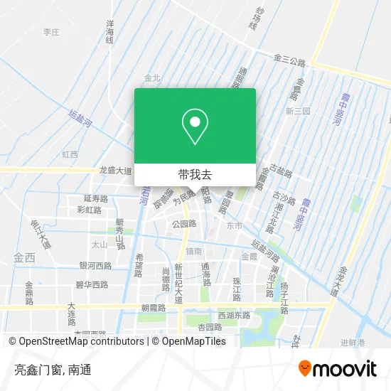 亮鑫门窗地图