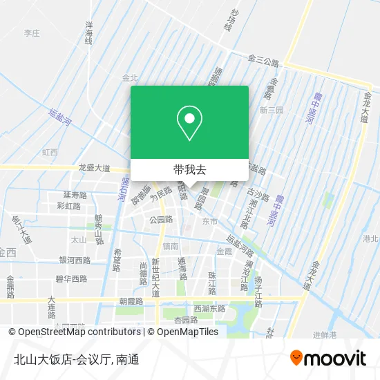 北山大饭店-会议厅地图