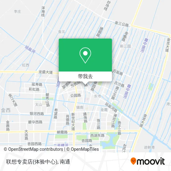 联想专卖店(体验中心)地图