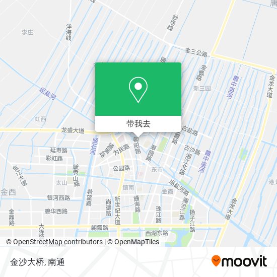 金沙大桥地图