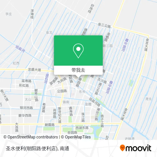 圣水便利(朝阳路便利店)地图