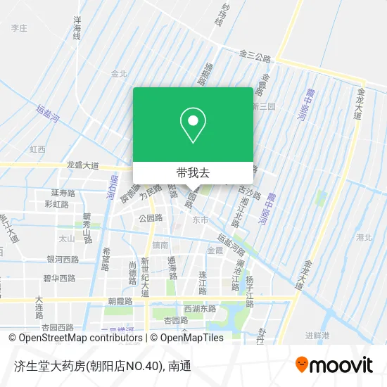 济生堂大药房(朝阳店NO.40)地图