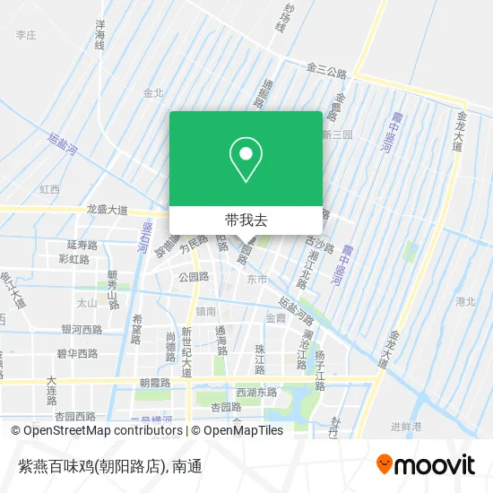 紫燕百味鸡(朝阳路店)地图